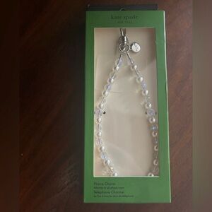 Kate Spade Iridescent Beaded Phone Charm
